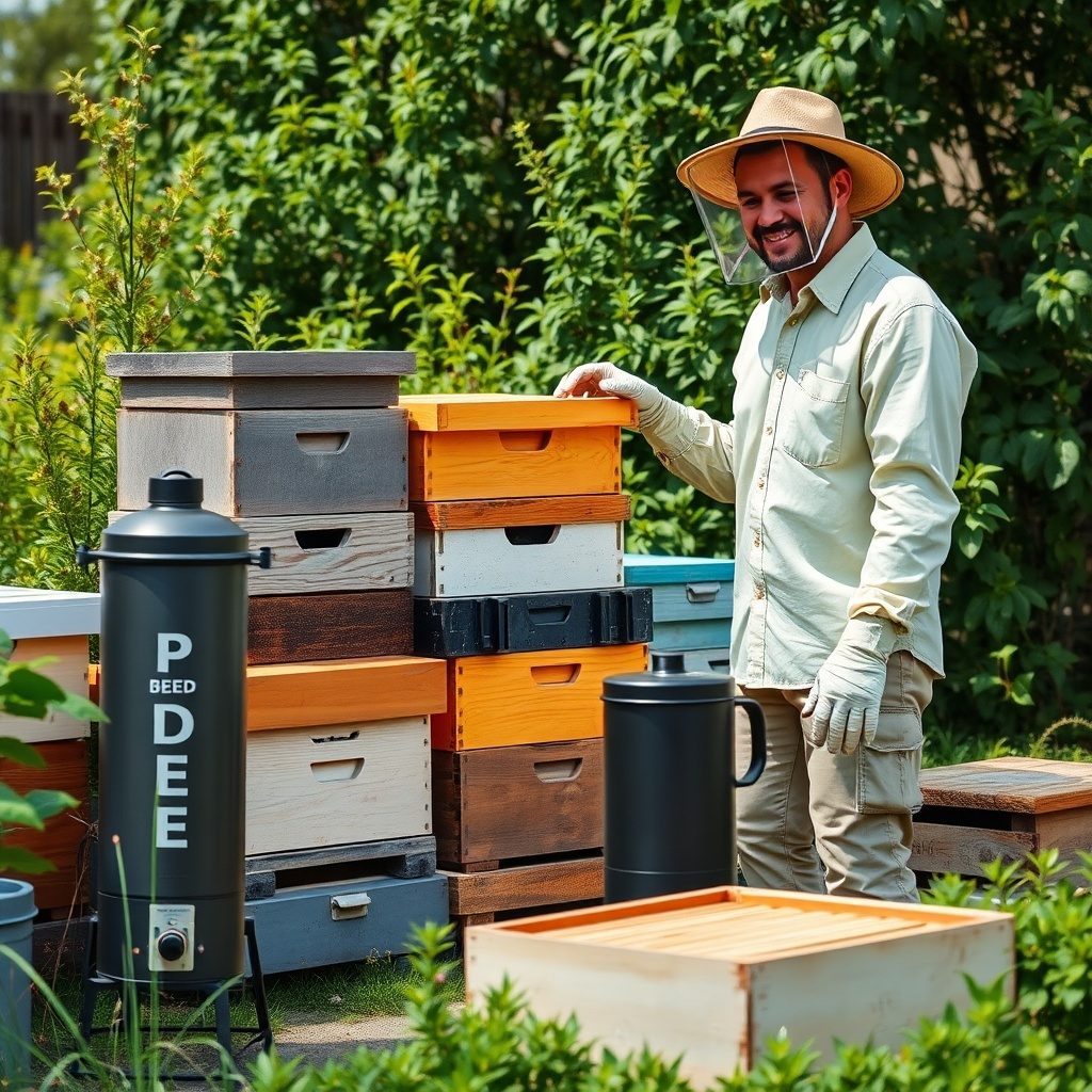 Beekeeping supplies at Hivebox