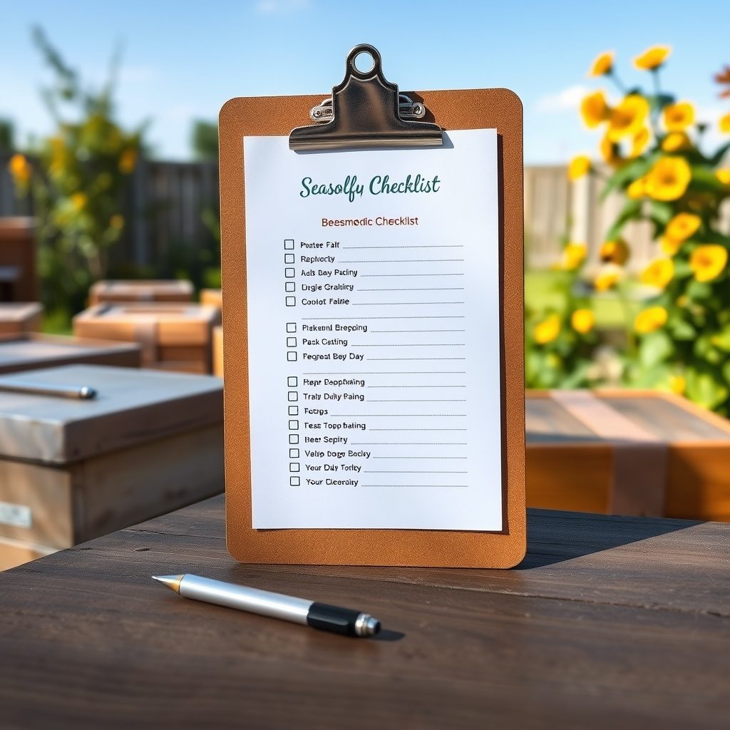 Seasonal checklist