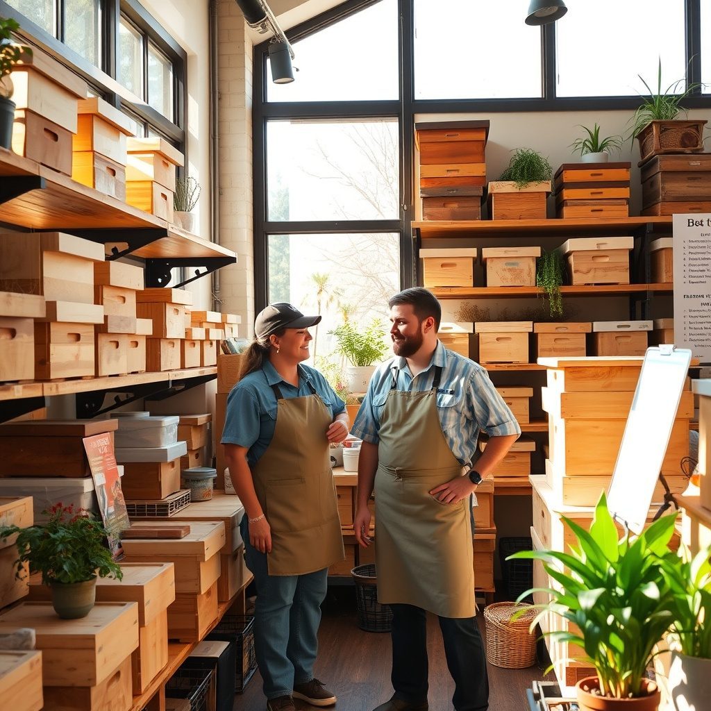 Beekeeping supplies at Hivebox