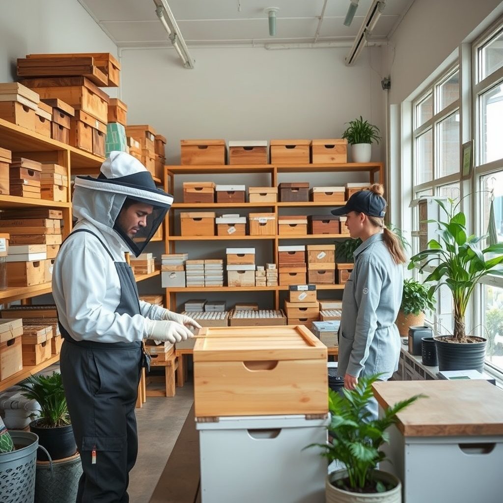 Beekeeping supplies at Hivebox